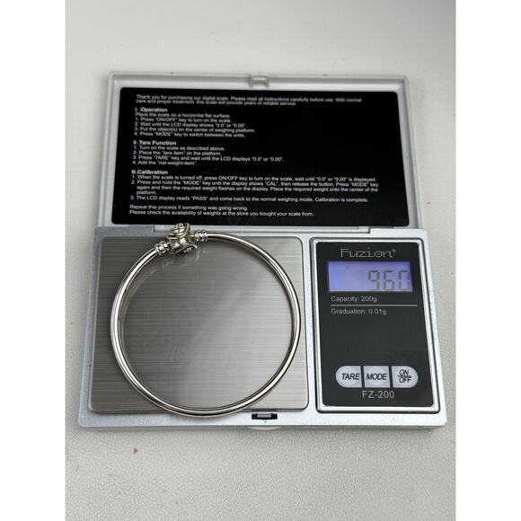 Pandora Moments Encircled Clasp Sterling Silver Bracelet #593229C01-17 in Box - Picture 6 of 11